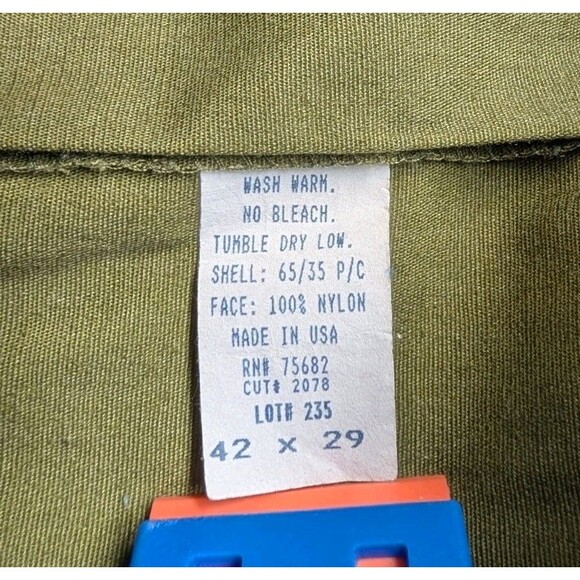 RATTLERS Brand Pants Size 42X29 Green USA Made Hunting Outdoor Brush - Picture 10 of 13